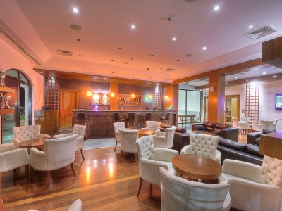 Golf Indoor Bar Area